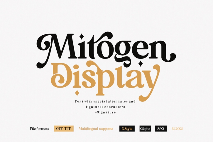 Mitogen Display Font Download