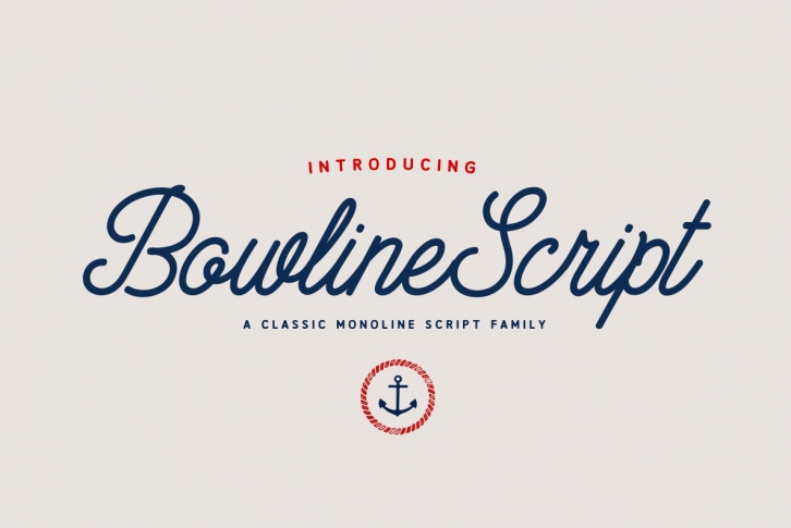 Bowline Script Font Download