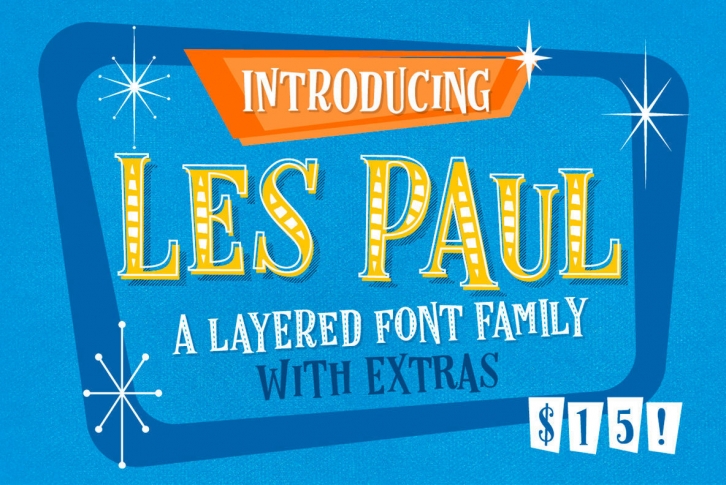 Les Paul Font Download