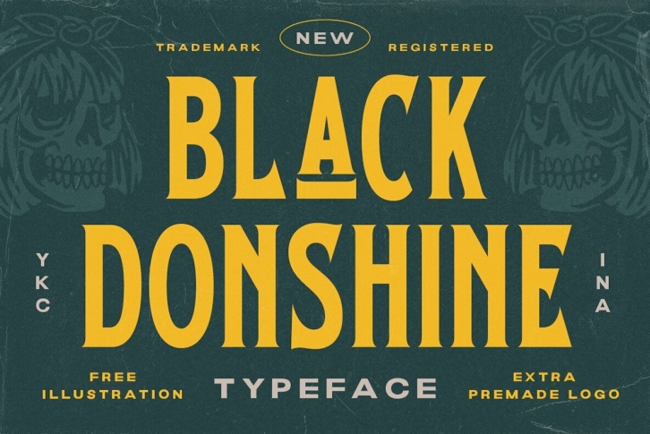 Black Donshine Font Download