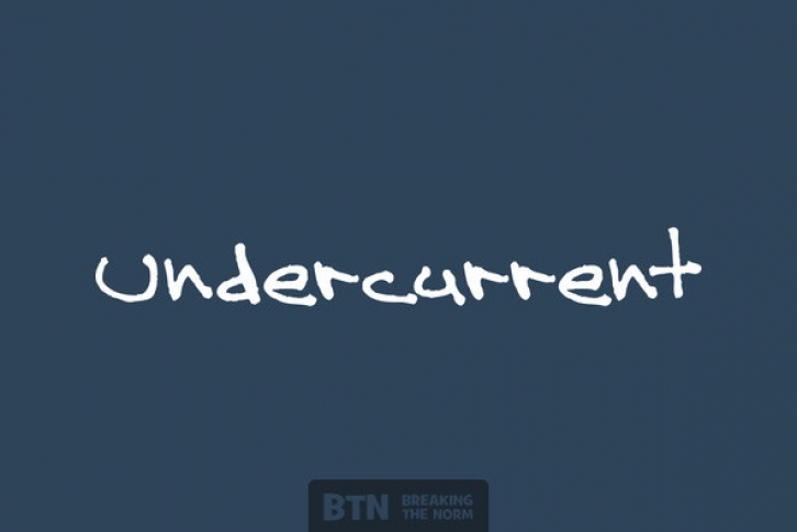 Undercurrent Font Download