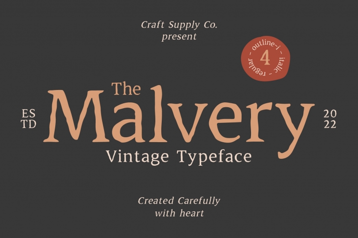 Malvery Font Download