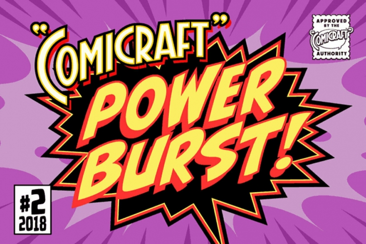 Comicraft Powerburst Font Download