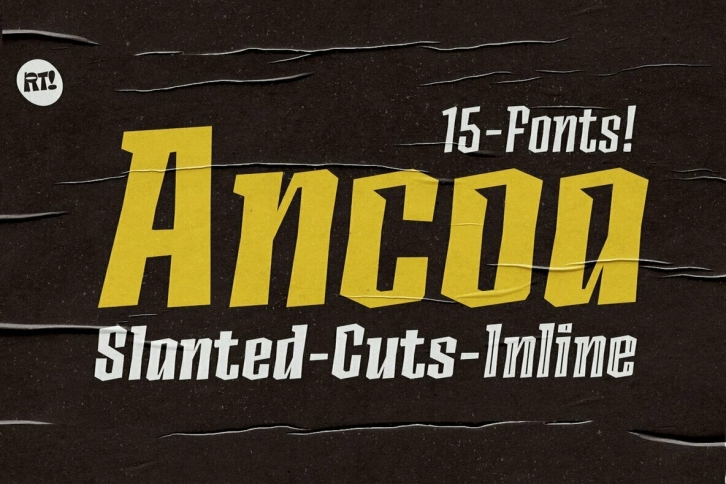 Ancoa Slanted Font Download