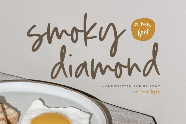 Smoky Diamond Handwritten Script Font TT Font Download