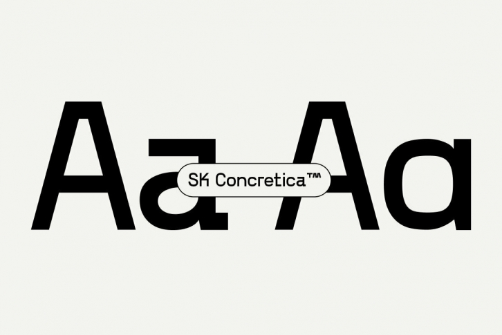 SK Concretica Font Download