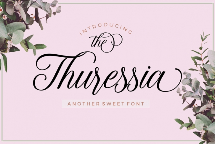 The Thuressia Script Font Download