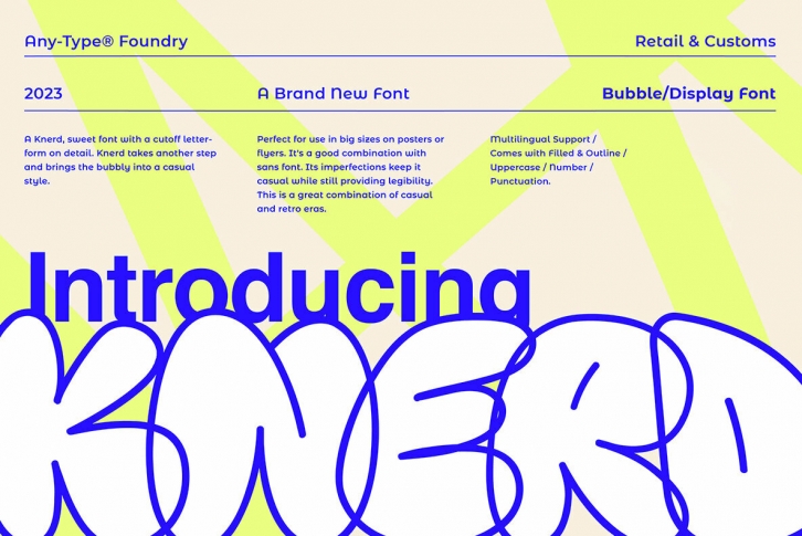 Knerd Font Download