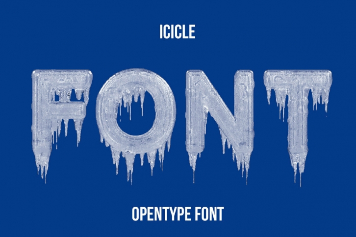 Icicle SVG Font Download