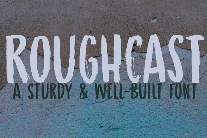 Roughcast Font Download