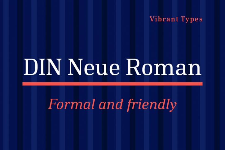 DIN Neue Roman Font Download