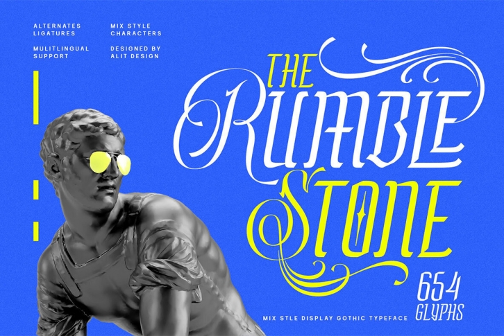 Rumble Stone Font Download