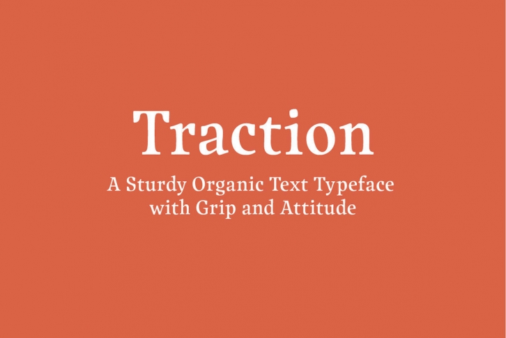 Traction Font Download