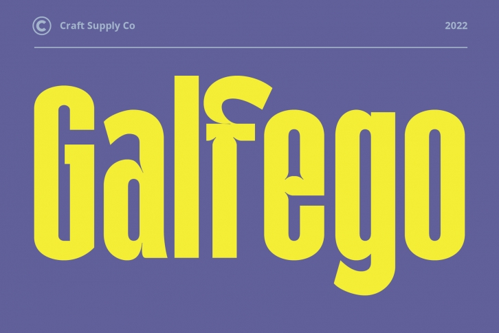 Galfego Font Download