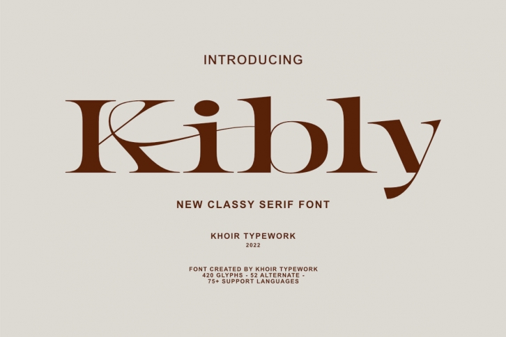 Kibly Font Download