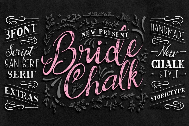 Bride Chalk Font Download