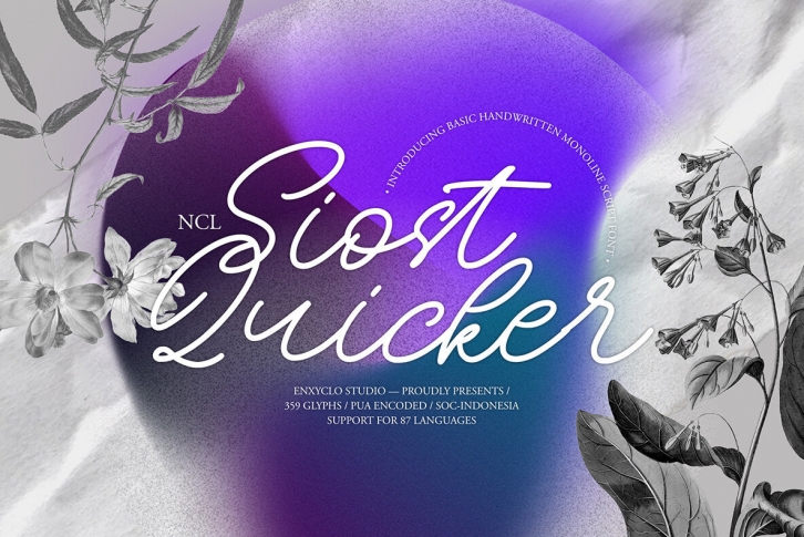 NCL Siost Quicker Font Download