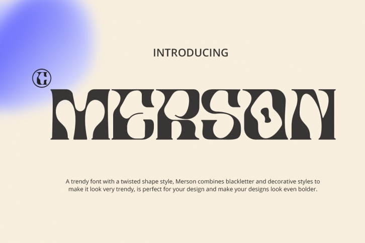 Merson Font Download