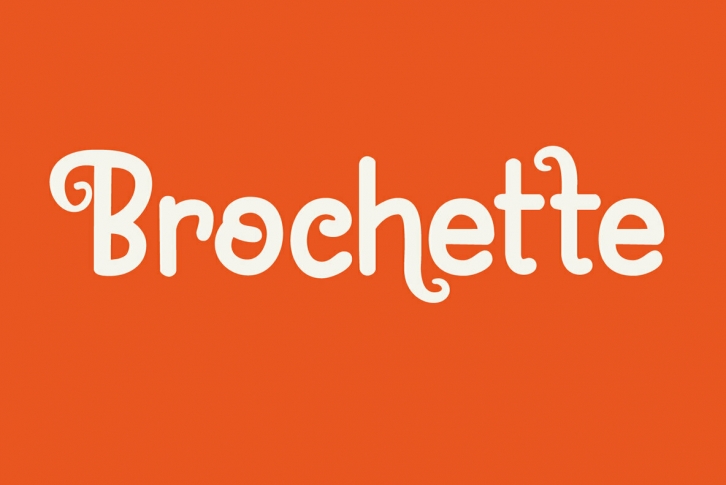 Brochette Font Download