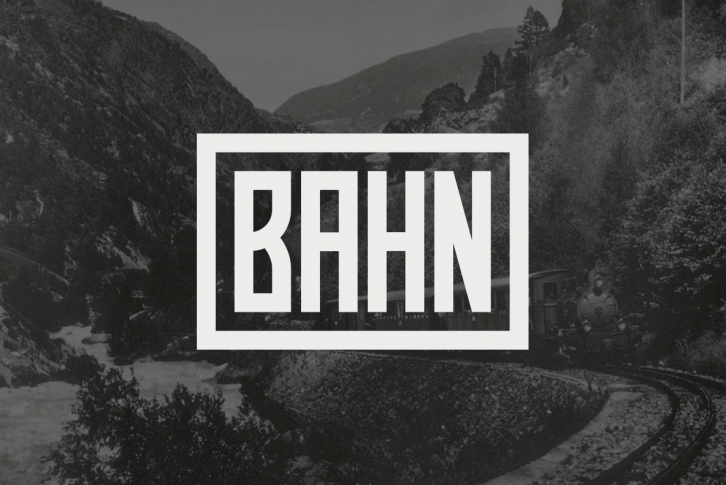 Bahn Pro Family Font Download