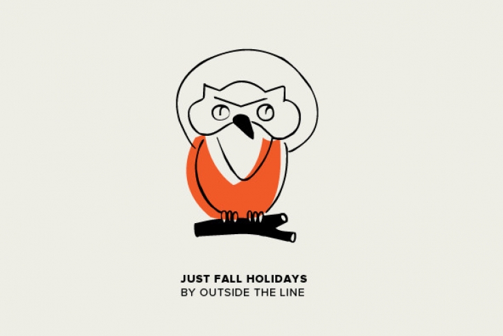 Just Fall Holidays Font Download