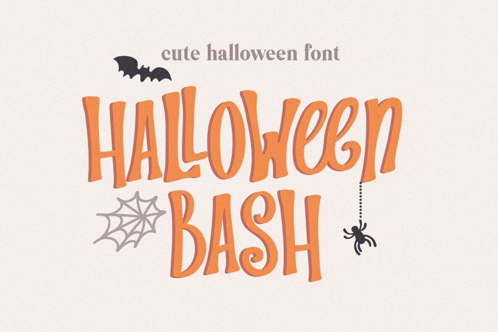 Halloween Bash Font Download