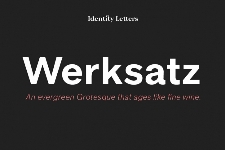 Werksatz Font Download