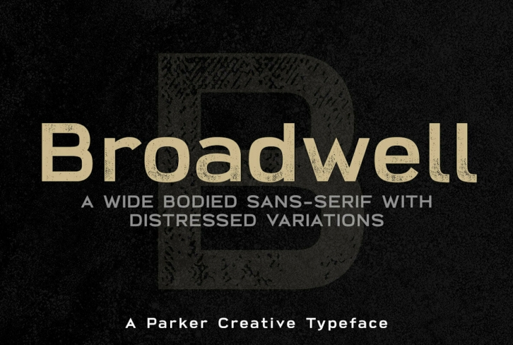 Broadwell Font Download