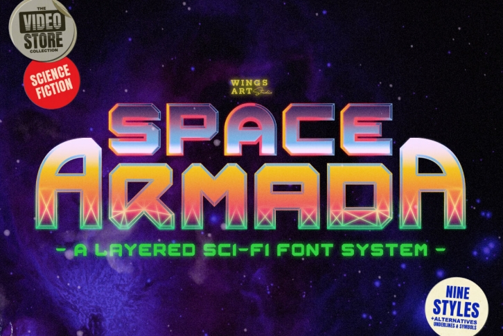 Space Armada Font Download