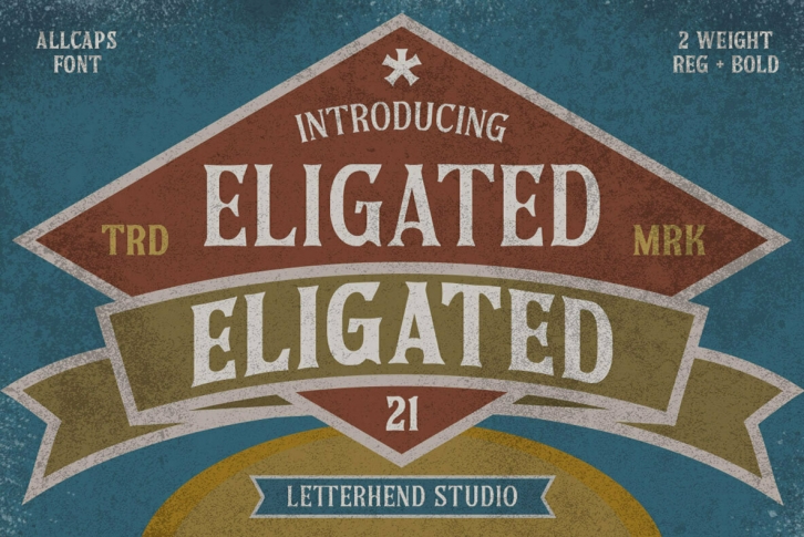 Eligated Font Download