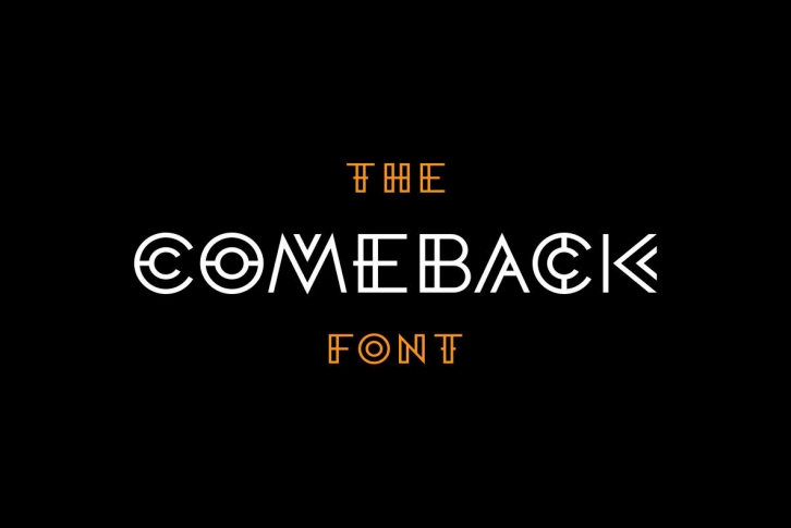 The Comeback Font Download