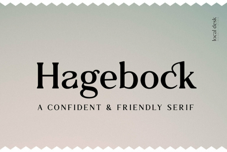 Hagebock Font Download