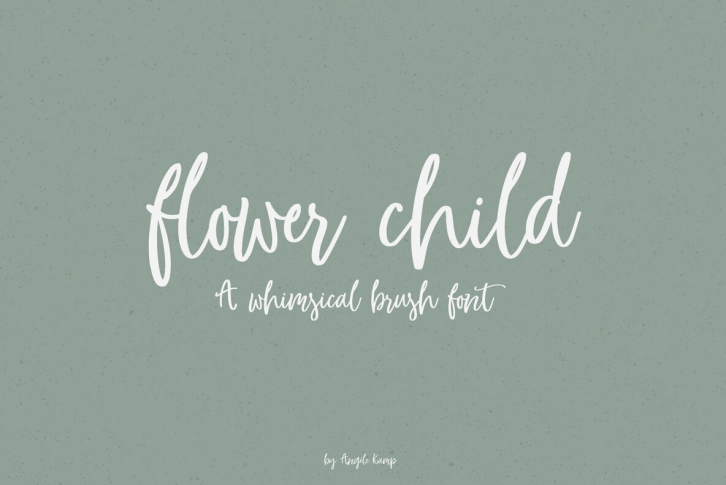 Flower Child Font Download