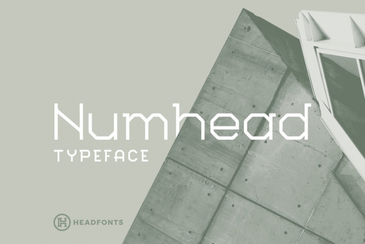 Numhead Typeface Font Download