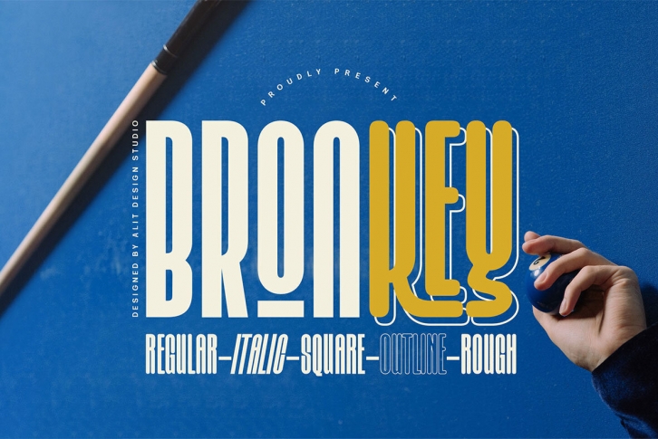 Bronkey Font Download