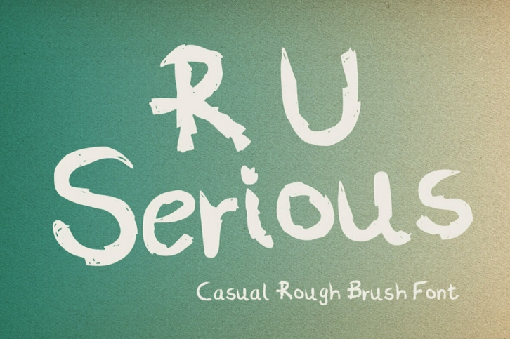 RU Serious Font Download