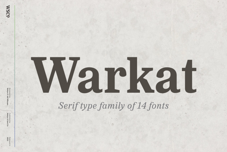 Warkat Font Download