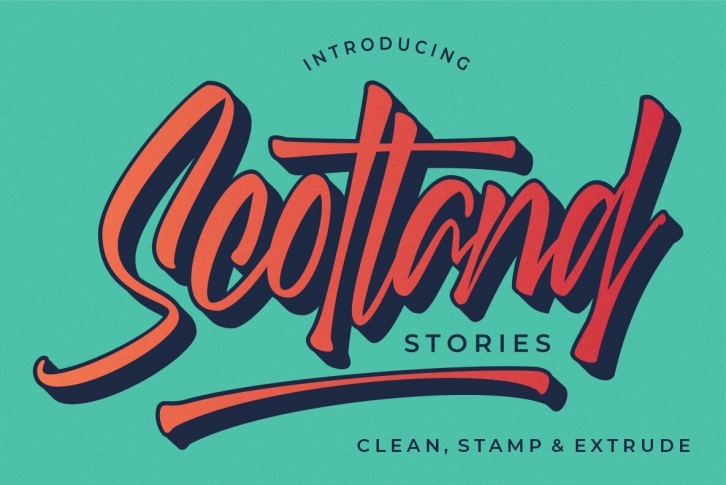 Scotland Stories Font Download