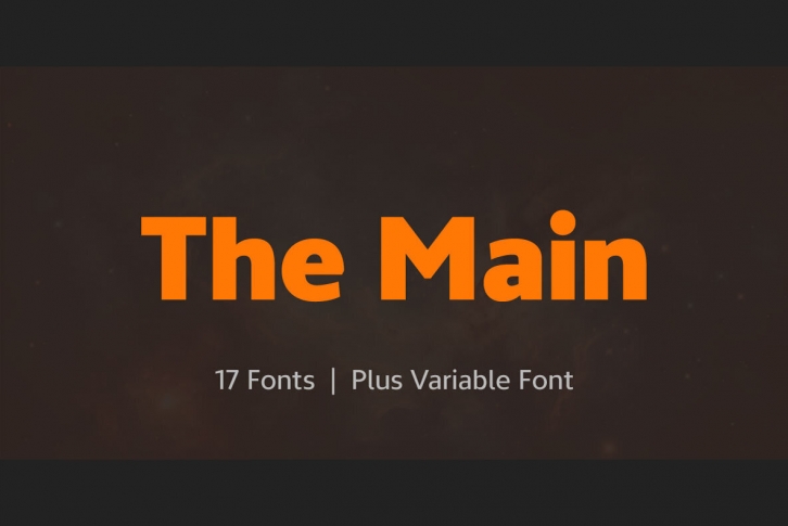 The Main Font Download