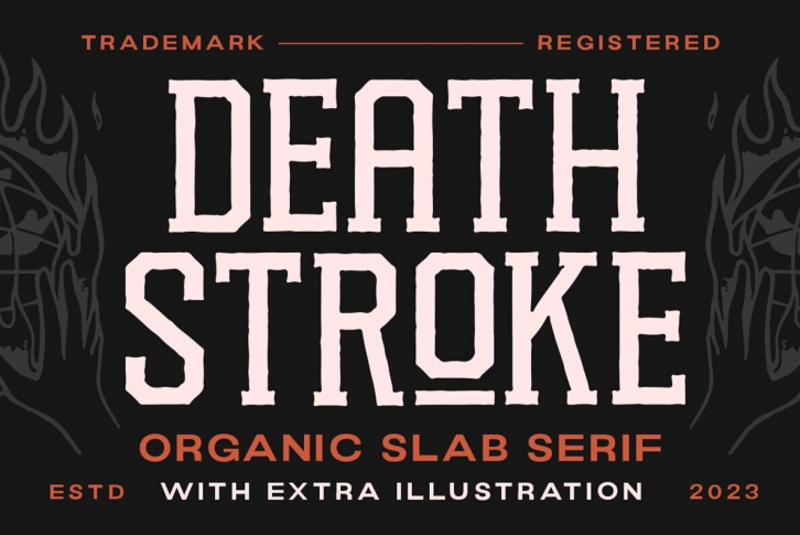 Death Stroke Font Download