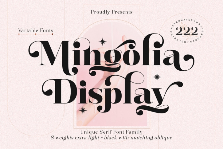 Mingolia Display Font Download