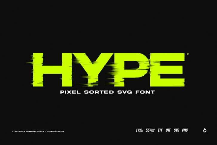 Hype SVG Font Download