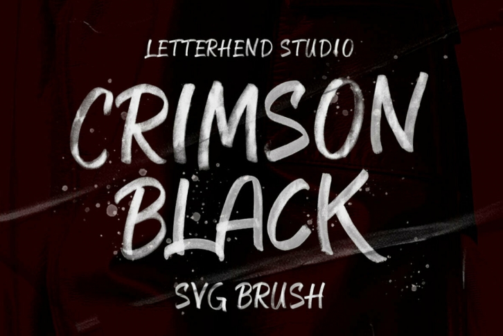 Crimson Black SVG Font Download