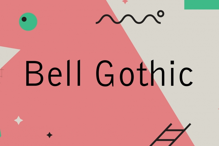 Bell Gothic Font Download