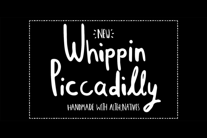 Whippin Piccadilly Font Download