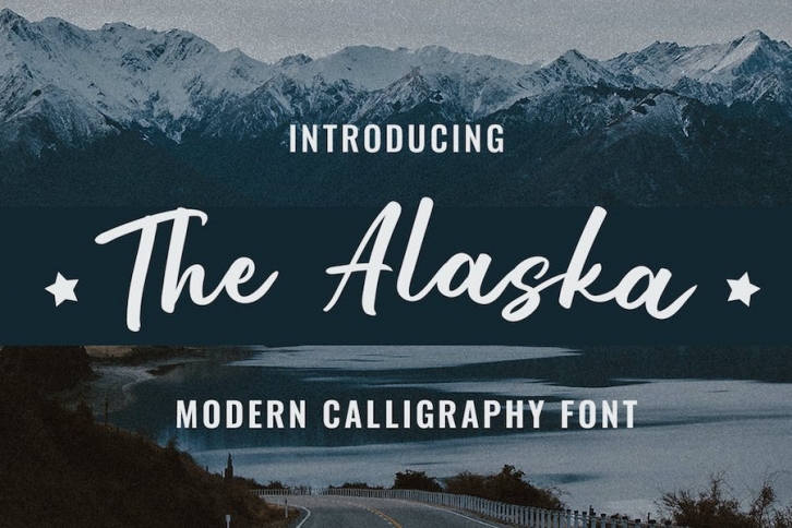 The Alaska - Modern Calligraphy Font Download