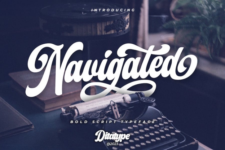 Navigated Font Download