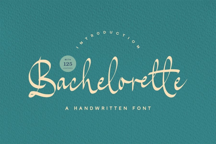 Bachelorette Font Download