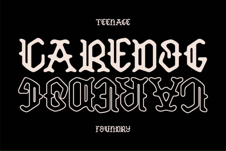 TF Caredog Font Download