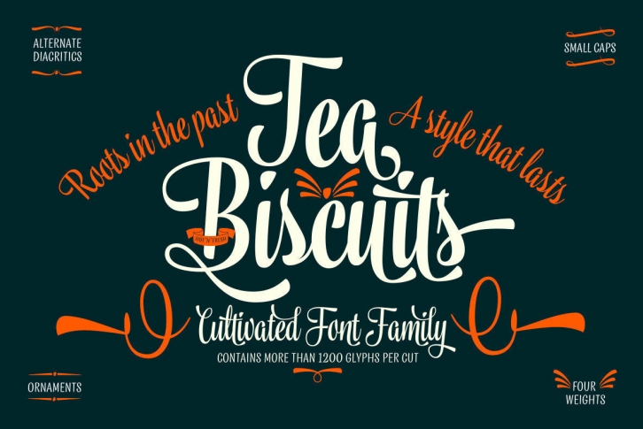 Tea Biscuit Font Download